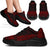 American Samoa Chunky Sneakers - Polynesian Chief Red Version - Polynesian Pride