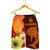 Samoa Men's Shorts - Tribal Tuna Fish - Polynesian Pride