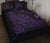 Rays Hawaii Map Polynesian Quilt Bed Set - Purple - Polynesian Pride