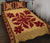 Hawaiian Quilt Pattern Flower Quilt Bed Set - Polynesian Pride