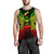 Guam Polynesian Men Tank Top Map Reggae Reggae - Polynesian Pride