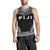 Fiji Men's Tank Top - Polynesian Chief Black Version Black - Polynesian Pride