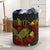 Papua New Guinea Laundry Basket - Polynesian Turtle Hibiscus Reggae Laundry Basket One Size Reggae - Polynesian Pride