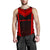 Hawaii Kanaka Polynesian Men's Tank Top Active Red - Polynesian Pride