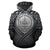 Palau All Over Hoodie Lift up Black - Polynesian Pride