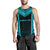 Hawaii Kanaka Polynesian Men's Tank Top Active Blue - Polynesian Pride