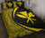Hawaii Kanaka Polynesian Quilt Bed Set - Circle Style Yellow - Polynesian Pride