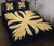 Hawaiian Royal Pattern Quilt Bed Set - Indigo - C3 Style Indigo - Polynesian Pride