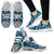 Fiji Polynesian Tattoo Mesh Knit Sneakers Blue Blue - Polynesian Pride