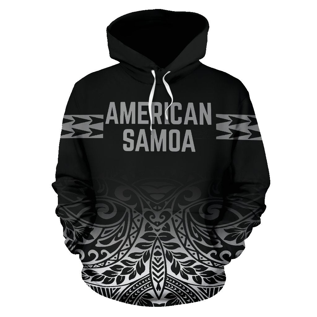 American Samoa All Over Hoodie Polynesian Fog - Polynesian Pride