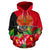 Papua New Guinea Polynesian Zip Hoodie Flag Hibiscus - Polynesian Pride