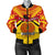 Papua New Guinea Rugby Women Bomber Jacket PNG - The Kumuls Yellow - Polynesian Pride