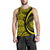 Hawaii Yellow Polynesian Men's Tank Top - Circle Style - Polynesian Pride