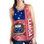 Samoa Flag Polynesian Women's Racerback Tank - Polynesian Pride