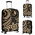 Yap Micronesian Luggage Covers - Gold Tentacle Turtle Gold - Polynesian Pride