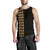 Hawaii Kakau Polynesian Hammerhead Shark Personalized Men's Tank Top - Gold - Polynesian Pride