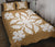 Hawaiian Quilt Bed Set Royal Pattern - Gold - B2 Style Gold - Polynesian Pride