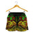 Vanuatu Polynesian Women's Shorts - Reggae Shark Polynesian Tattoo - Polynesian Pride
