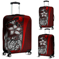 Yap Micronesian Luggage Covers Red - Turtle With Hook Red - Polynesian Pride