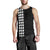 Hawaii Kakau Polynesian Anchor Map Men's Tank Top - White - Polynesian Pride