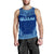 Guam Men's Tank Top - Polynesian Chief Flag Version Blue - Polynesian Pride