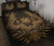 Hawaii Owl Hibiscus Plumeria Quilt Bed Set - Gold - Polynesian Pride