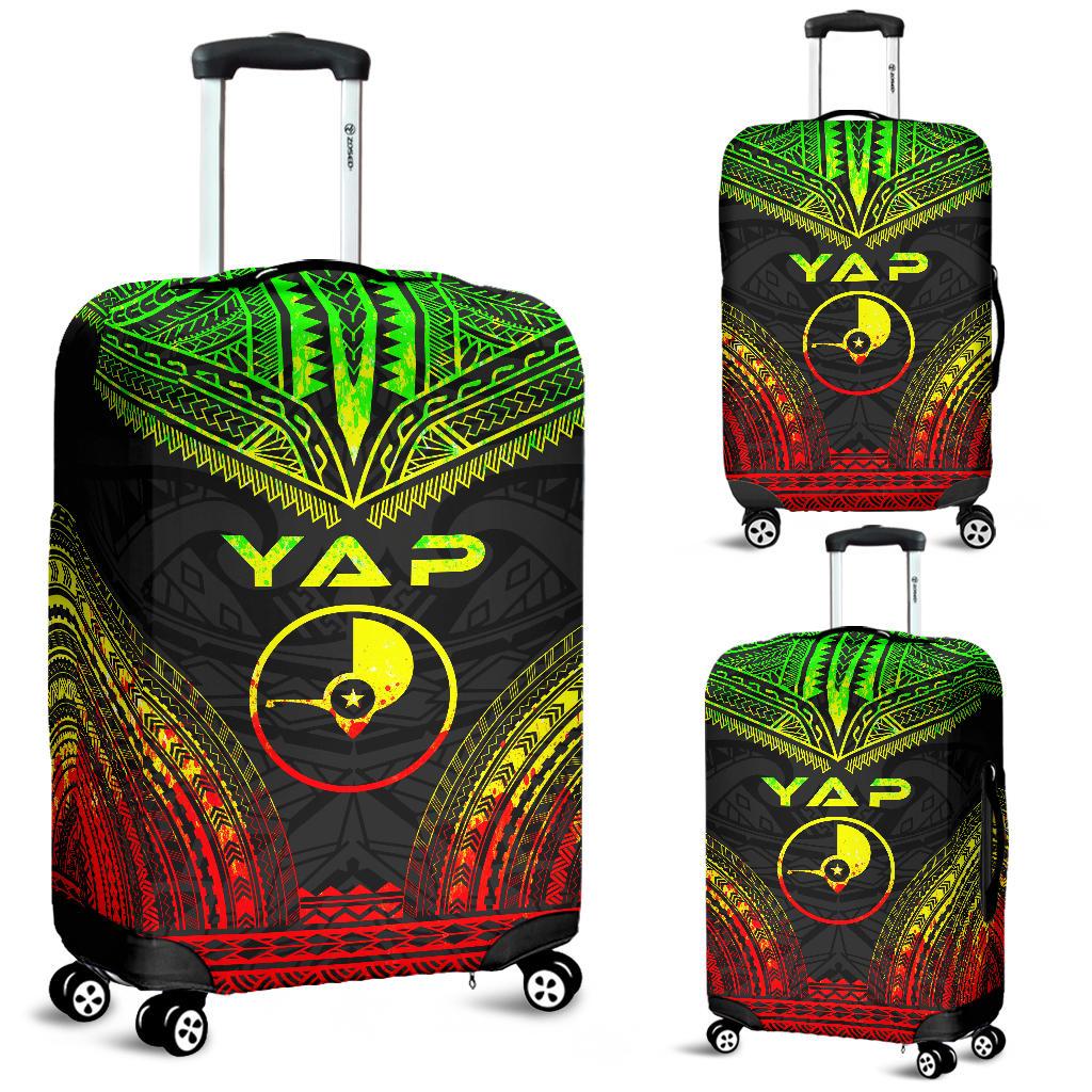 Yap Polynesian Chief Luggage Cover - Reggae Version Reggae - Polynesian Pride