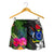 Cook Islands Women Shorts - Turtle Plumeria Banana Leaf - Polynesian Pride