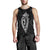 Hawaii Kakau Makau Fish Hook Kanaka Map Men's Tank Top Polynesian - White - Polynesian Pride