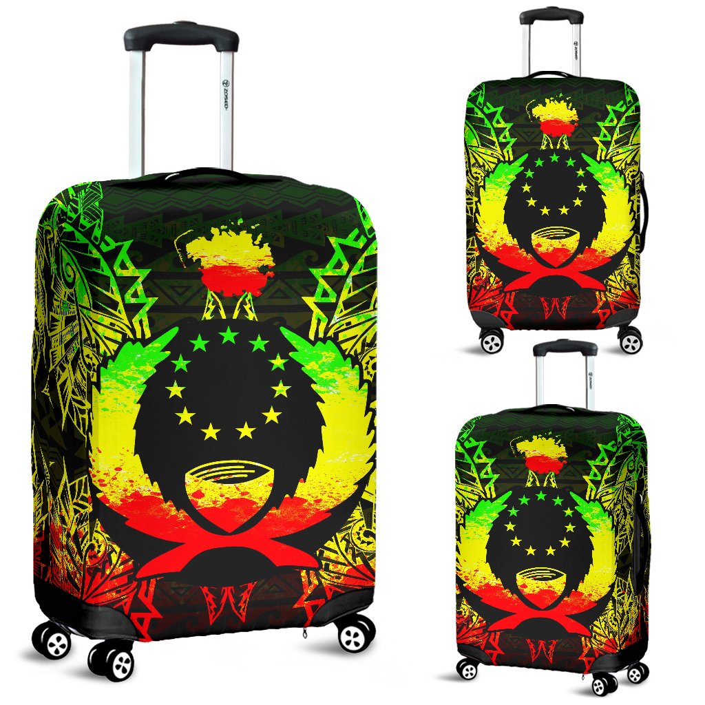Pohnpei Polynesian Luggage Covers Map Reggae Reggae - Polynesian Pride