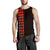 Hawaii Kakau Polynesian Three Turtles Map Personalized Men's Tank Top - Orange - Polynesian Pride