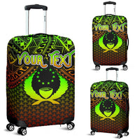 Polynesian Pohnpei Personalised Luggage Covers - Reggae Vintage Polynesian Patterns - Polynesian Pride