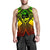 Guam Polynesian Men's Tank Top - Guam Reggae Seal with Polynesian Tattoo - Polynesian Pride