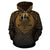 Tuvalu All Over Hoodie Lift up Gold - Polynesian Pride
