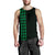 Hawaii Kakau Polynesian Three Turtles Map Men's Tank Top - Green - Polynesian Pride