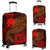 Papua New Guinea Luggage Covers - Red Shark Polynesian Tattoo - Polynesian Pride