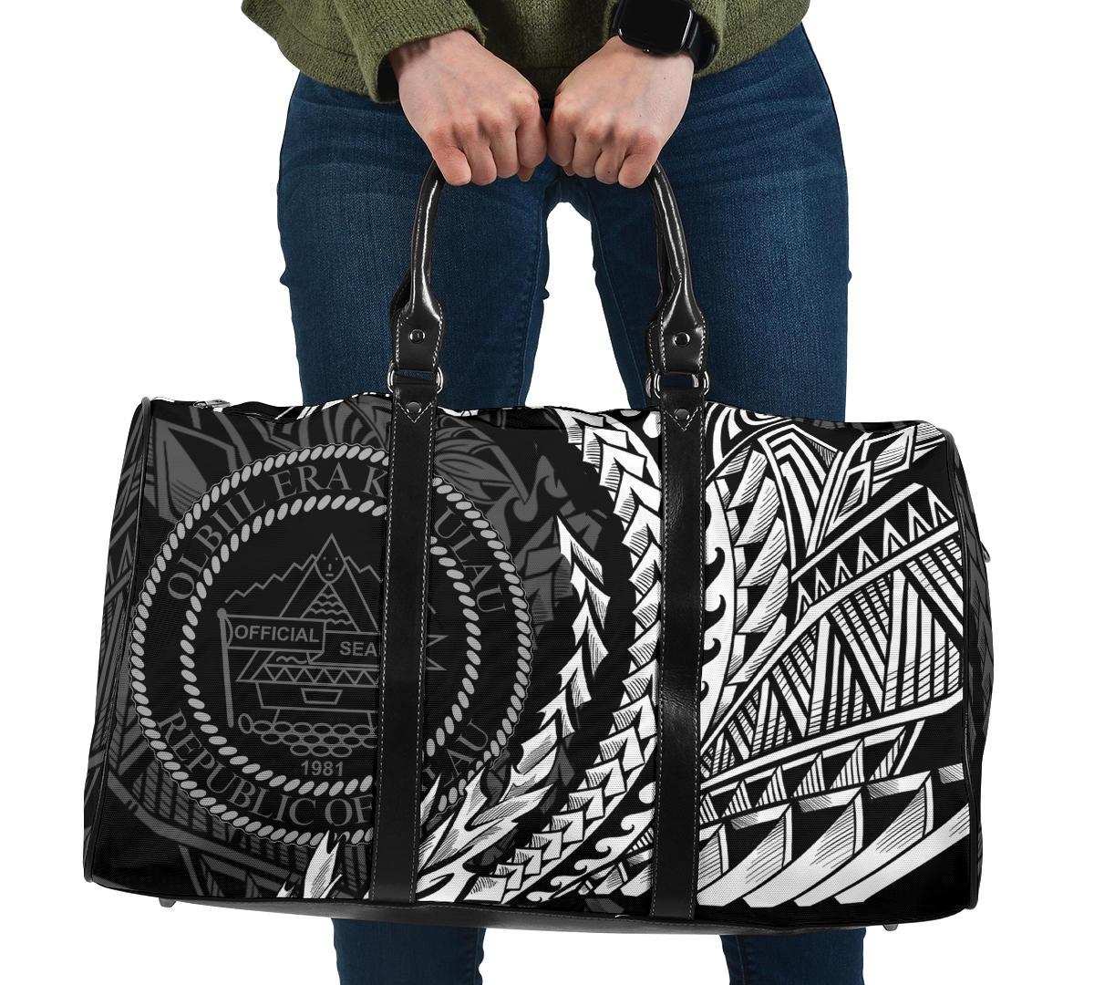 Palau Travel Bag - Wings Style Travel Bag - Black - Palau One size Black - Polynesian Pride