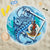Vanuatu Beach Blanket - Custom Personalised Turtle Under The Sea Style Beach Blanket - Vanuatu One Size Blue - Polynesian Pride