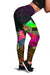 Tokelau Women's Leggings - Summer Hibiscus - Polynesian Pride