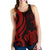 Fiji Polynesian Women Racerback Tank - Red Tentacle Turtle Crest - Polynesian Pride