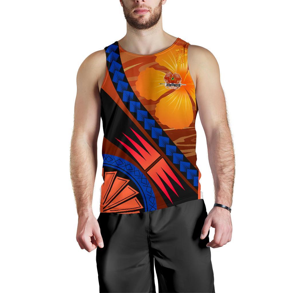 Pohnpei Polynesian Men Tank Top - Sport Style - Polynesian Pride