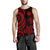 Nauru Men's Tank Top - Red Tentacle Turtle - Polynesian Pride
