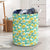 Tropical Plumeria Blue Hawaii Laundry Basket AH Laundry Basket - 1 One Size Blue - Polynesian Pride