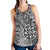 Polynesian Hawaiian Style Tribal Tattoo White Women's Racerback Tank Top White - Polynesian Pride