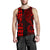 Hawaii Warrior Men's Tank Top Red - Polynesian Pride