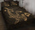 Hawaiian Map Hamerhead Shark Polynesian Quilt Bedding Set Gold - Polynesian Pride