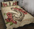 Hawaii Fish Hook Hibiscus Plumeria Polynesian Quilt Bed Set - Polynesian Pride