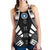 Northern Mariana Islands Women Racerback Tank - Polynesian Tattoo Black Black - Polynesian Pride