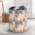 Tropical Pattern Pink Hawaii Laundry Basket AH Laundry Basket - 1 One Size White - Polynesian Pride