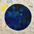 Vanuatu Polynesia Beach Blanket Turtle Hibiscus Blue One Style One Size Blue - Polynesian Pride